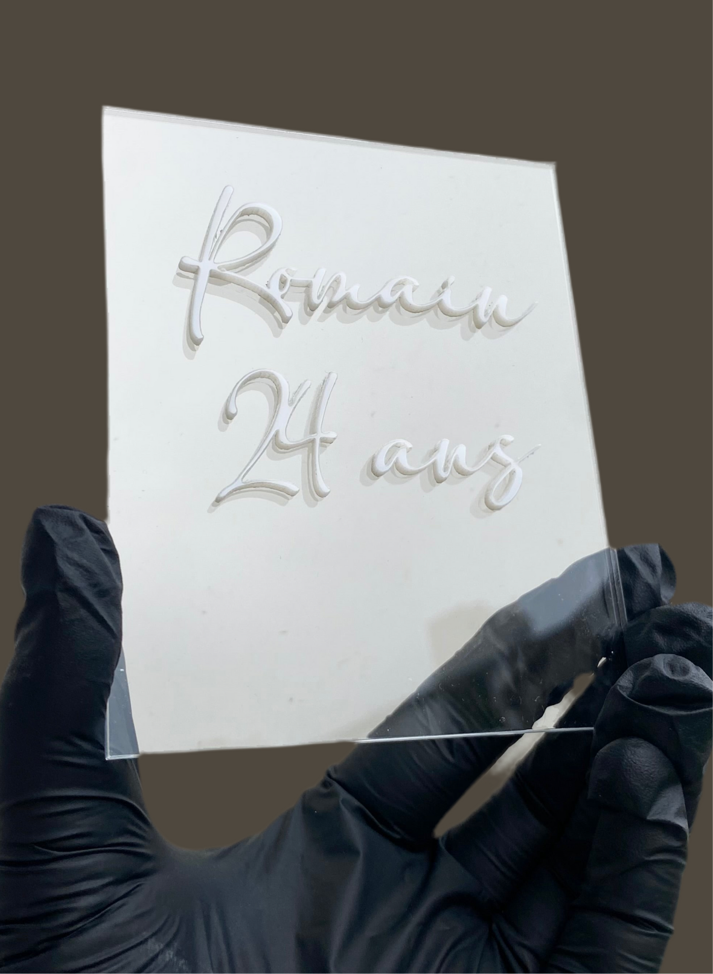 Face Topper Plaque