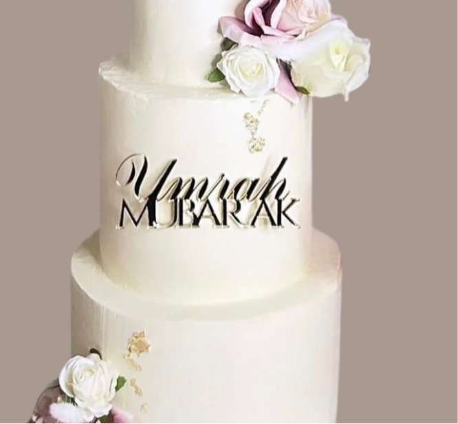 Topper Umrah Mubarak - PLEXI