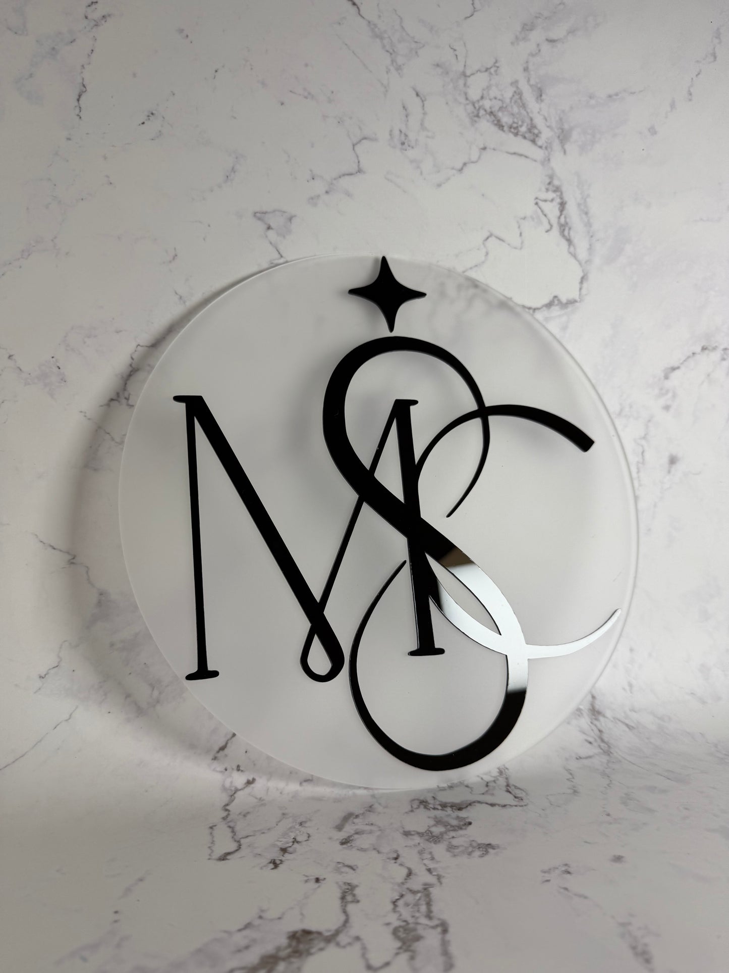 Logo sur mesure à partir de votre image – Format rond 29 cm