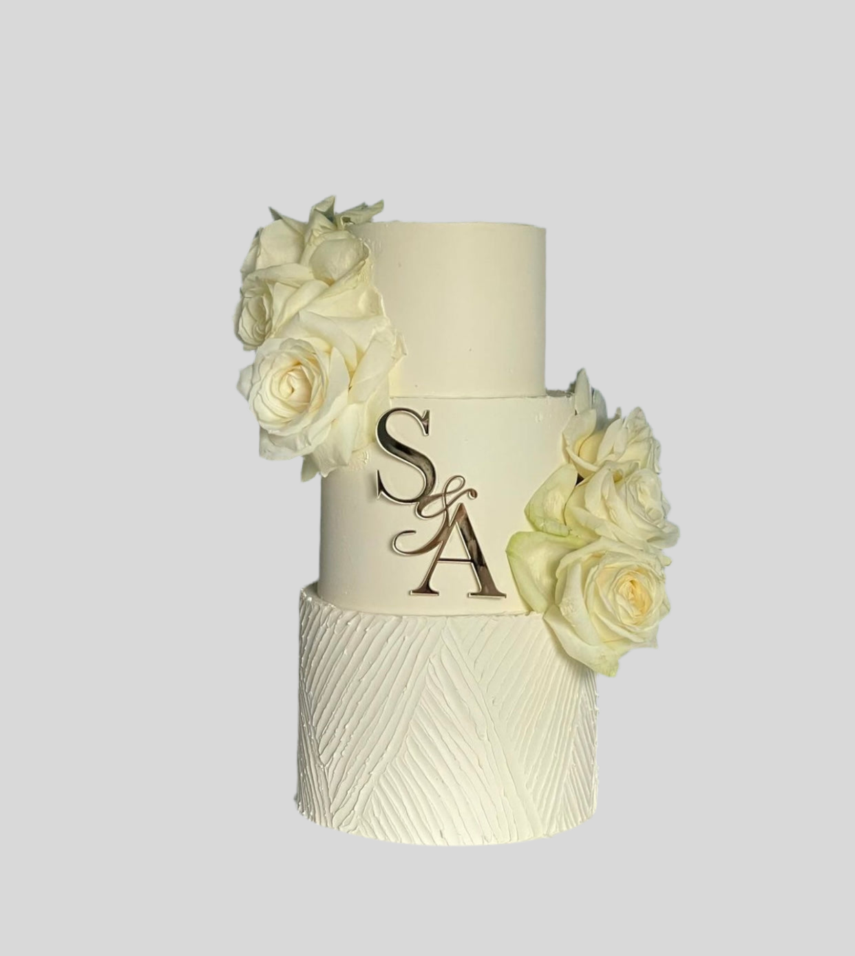 Face ou Cake Topper - INITIALES MARIAGE