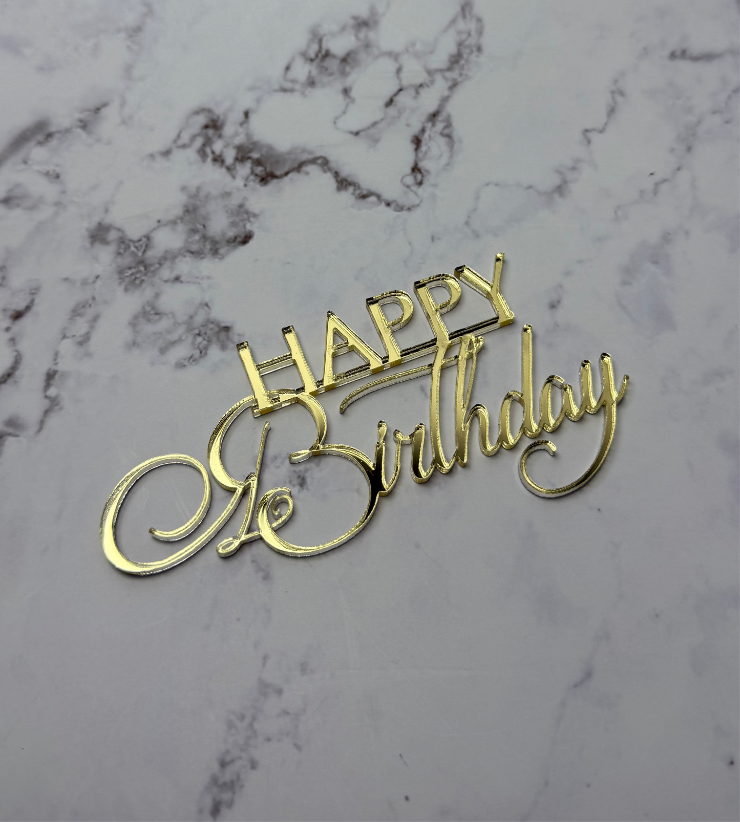 Face Topper Happy Birthday