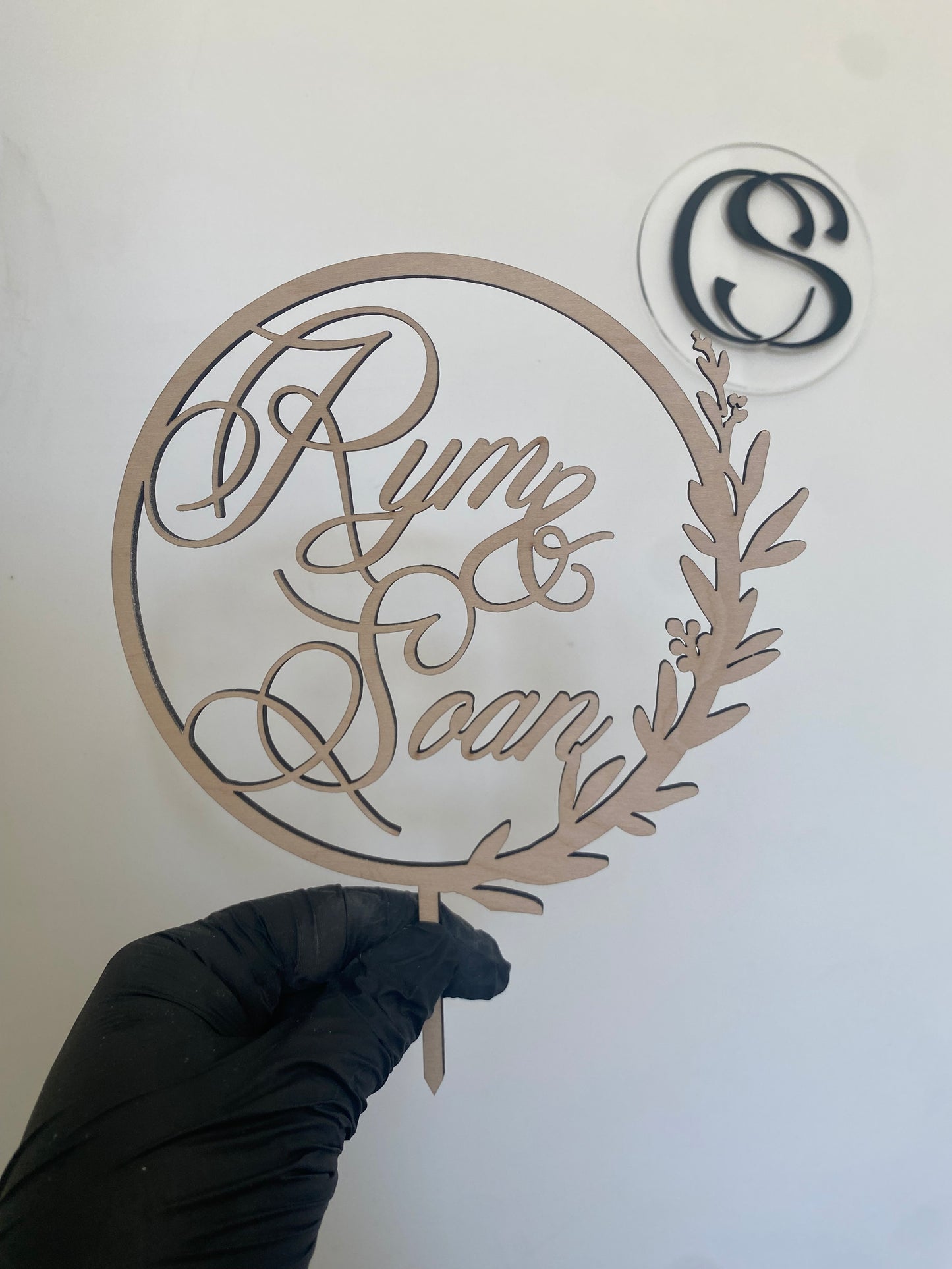 Cake Topper Prénoms