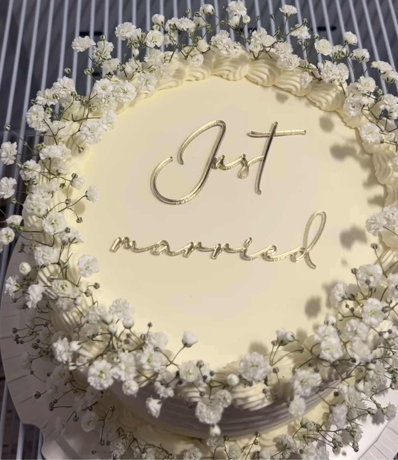 Just married
