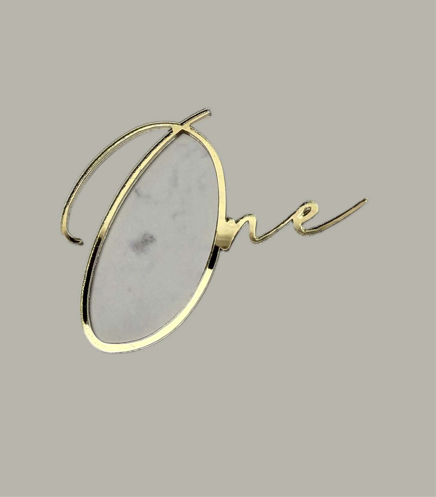 One