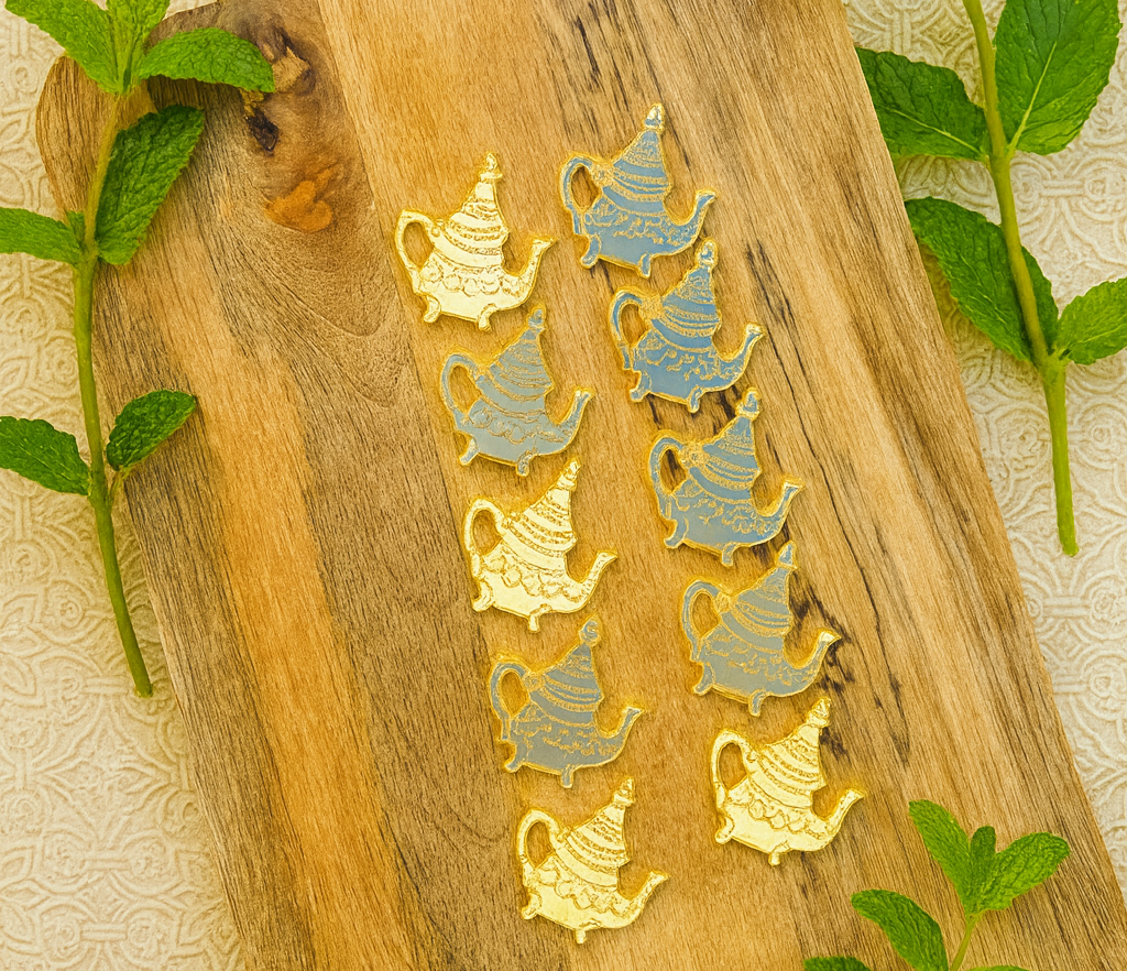 Étiquettes Théiere LOT 10