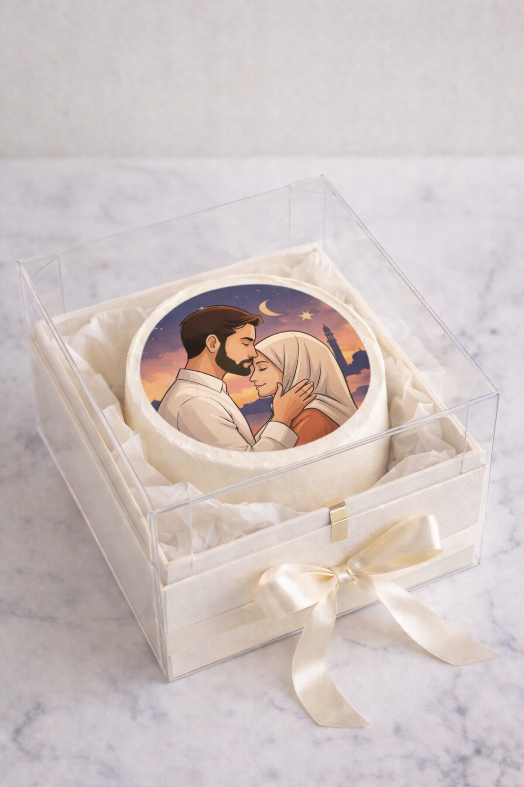 Impression IMAGE 7cm BENTO – Sucre - Ajouter votre image en pièce jointe