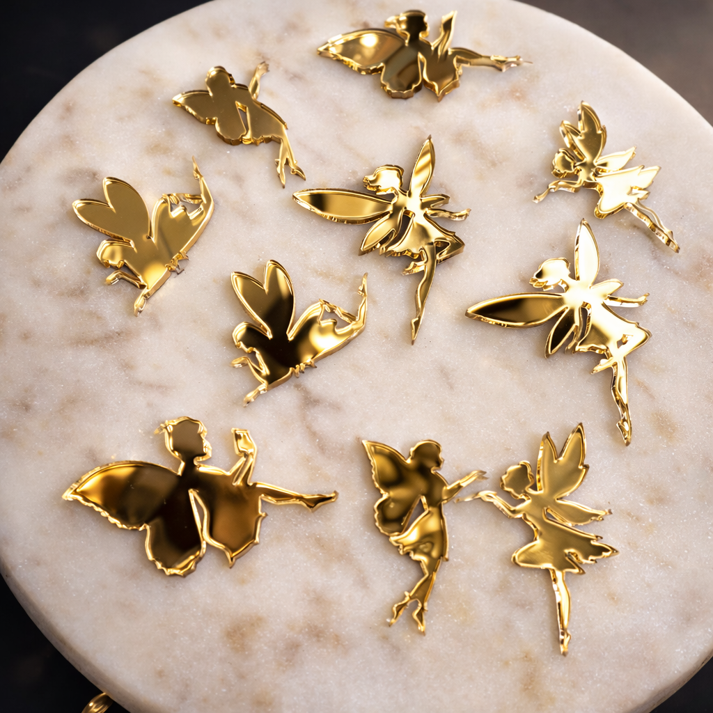 Set of 10 mini fairies