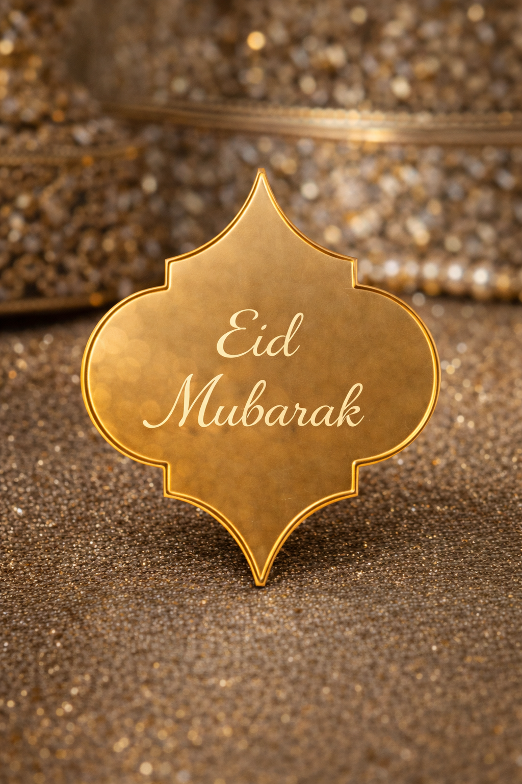 Lot 10 Étiquettes personnalisées - Forme arabesque