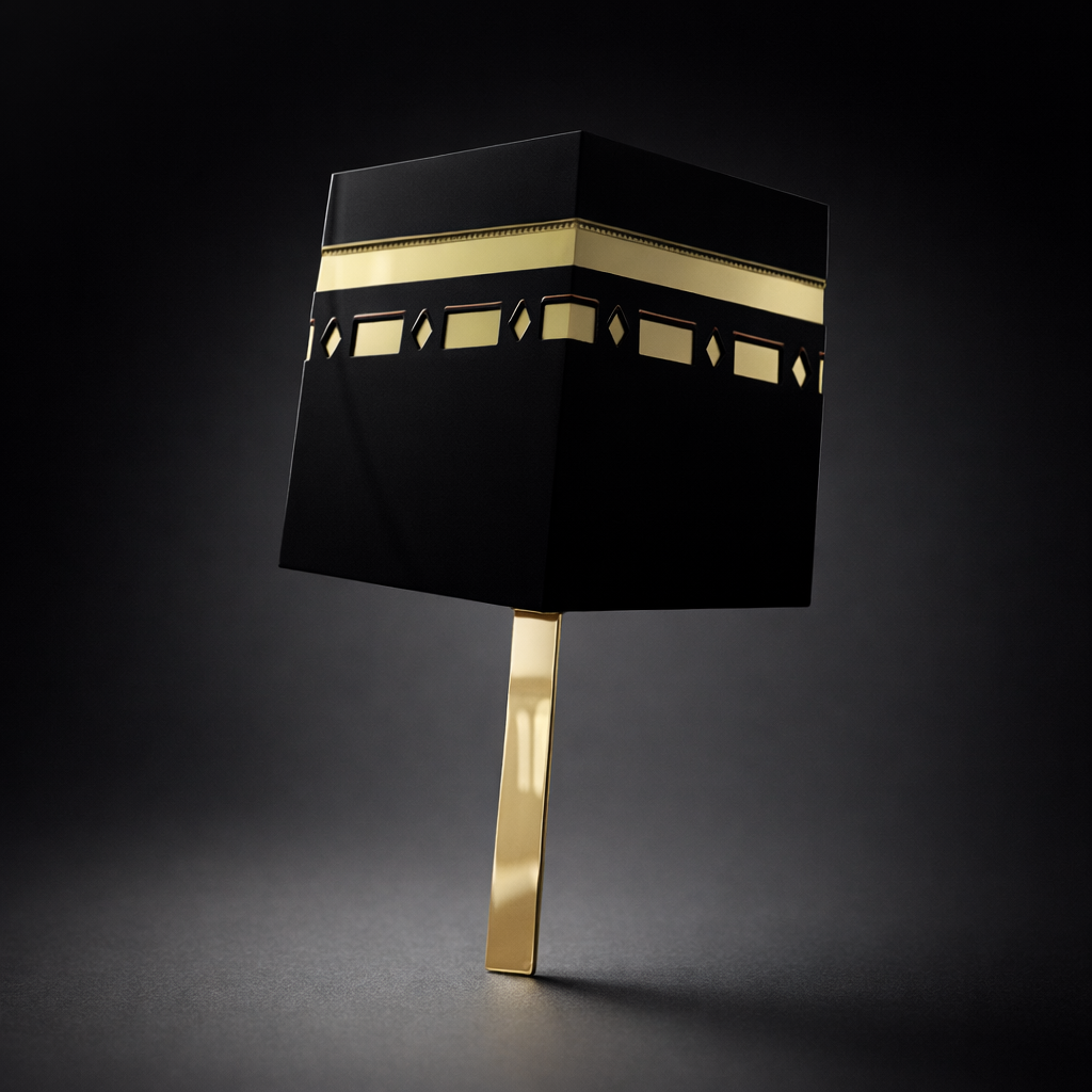 Kaaba double noir & doré