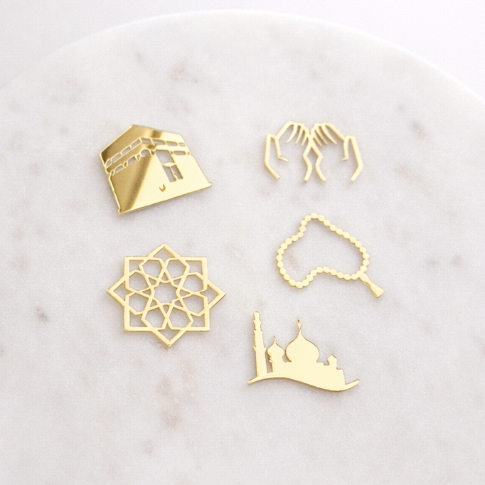 Lot Toppers 10 pièces - étiquettes