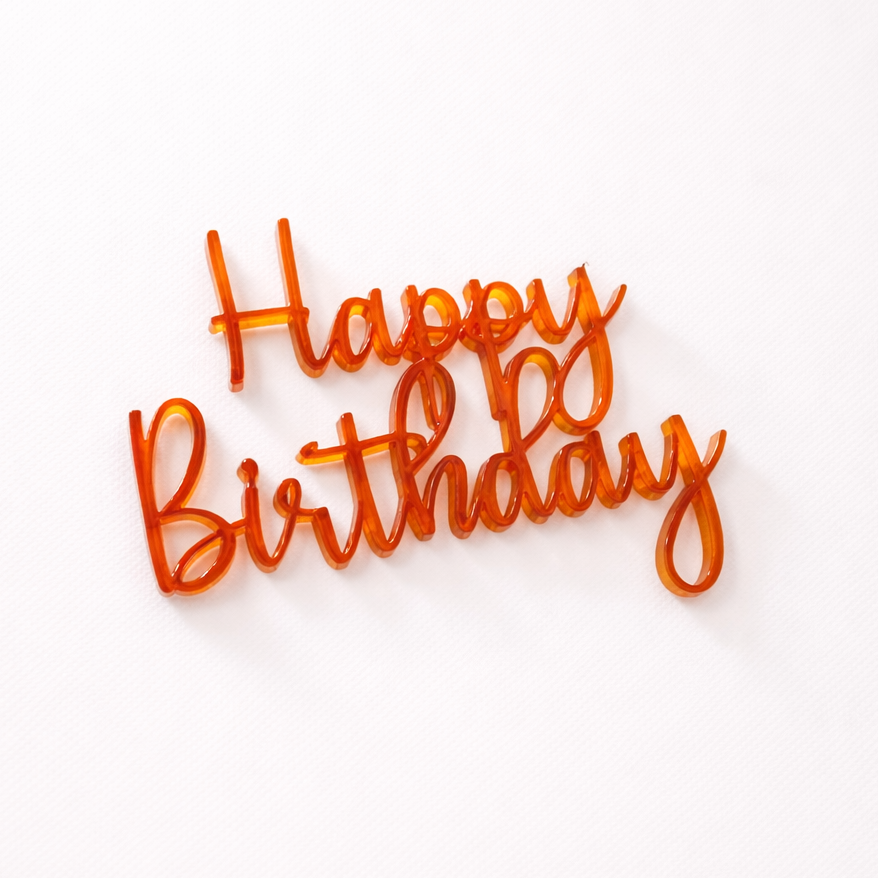 Happy Birthday Bento 7cm