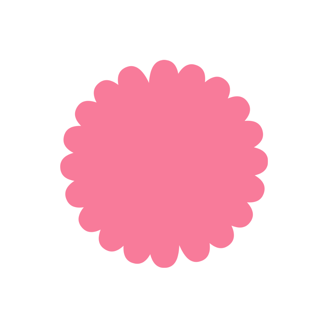 Disques Ganache Fleur x2