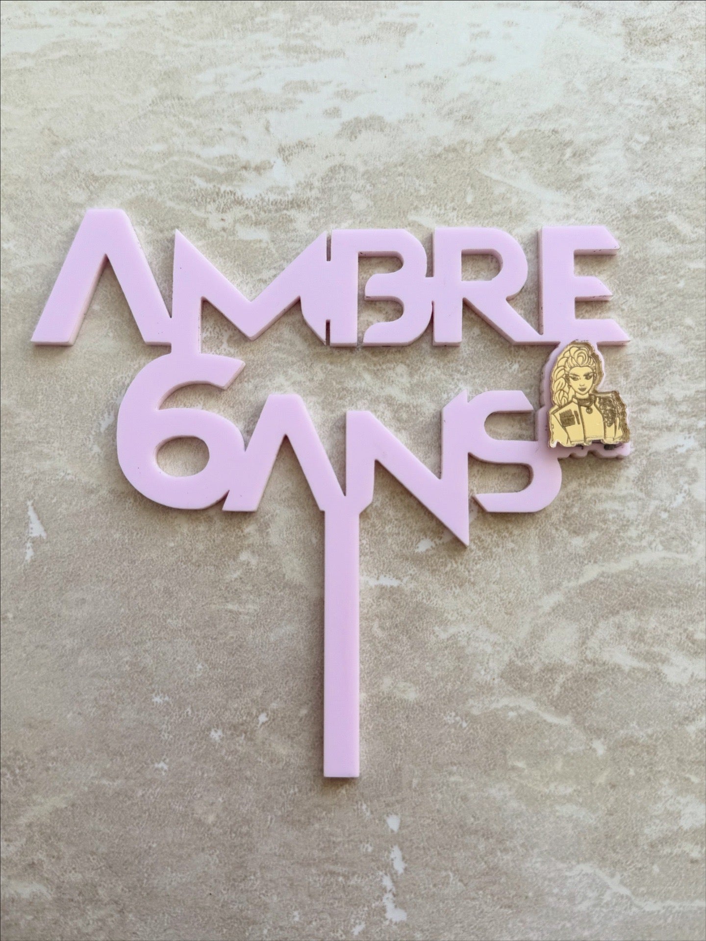 Thème K POP Face Topper Cake Topper Bento Cake