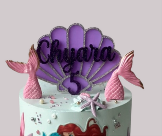 Cake Topper Sirène