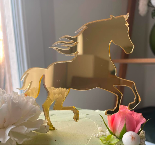 Cake Topper Cheval