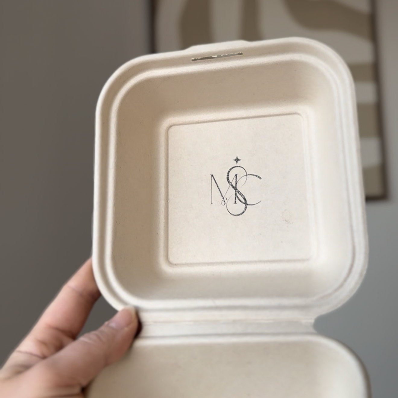 Tampon Carré Personnalisé - Logo - Carré 4x4cm