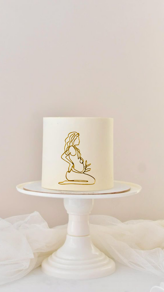 Topper Cake - PREGNANT 2