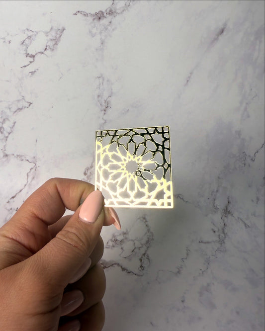 Étiquette Arabesque Carré LOT 10