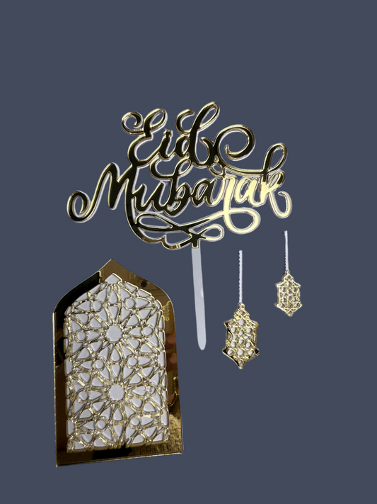 Lot 4 Toppers - Eid Mubarak