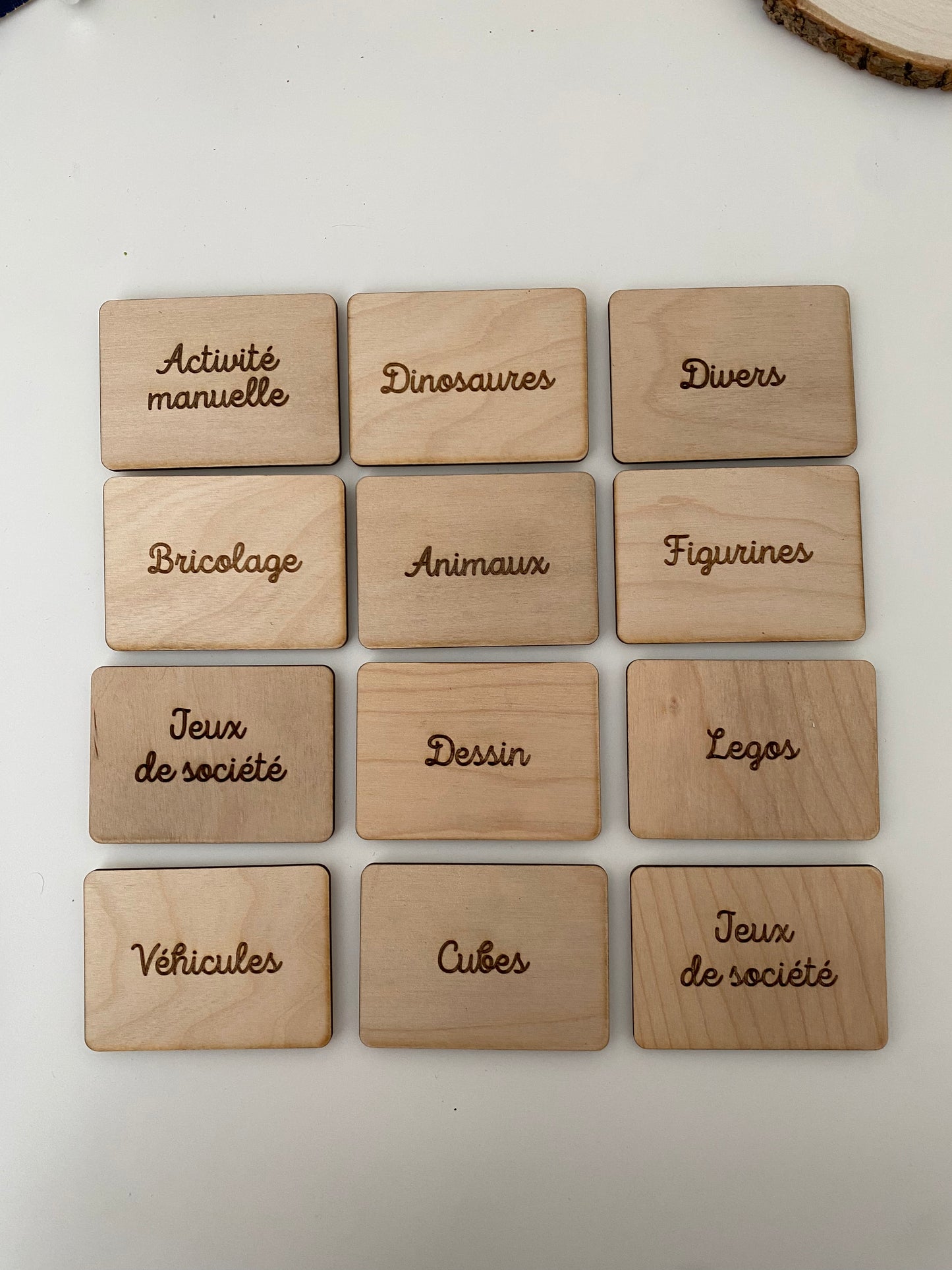 Étiquette rangement jouets