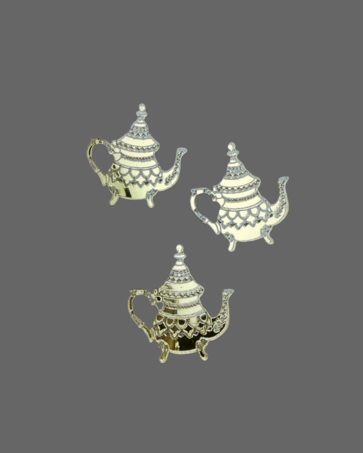 Minis Toppers Théière LOT 10