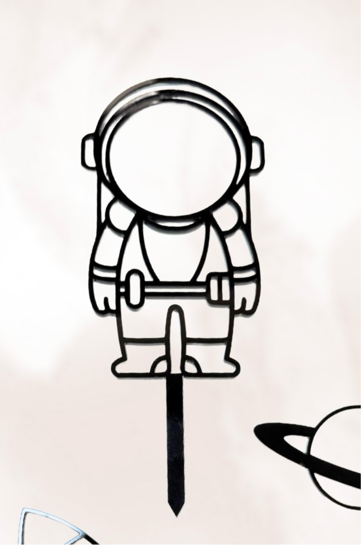 Cake Topper Astronaute
