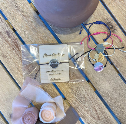 Bracelet personnalisé + carte offerte