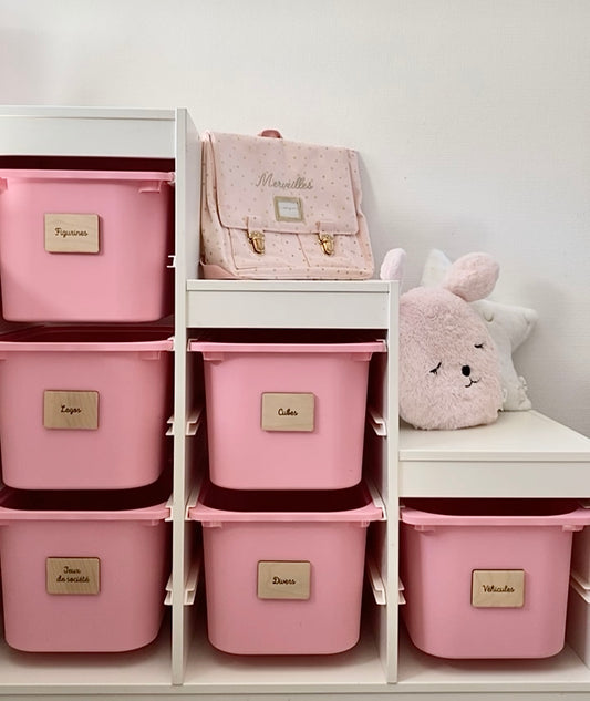 Étiquette rangement jouets
