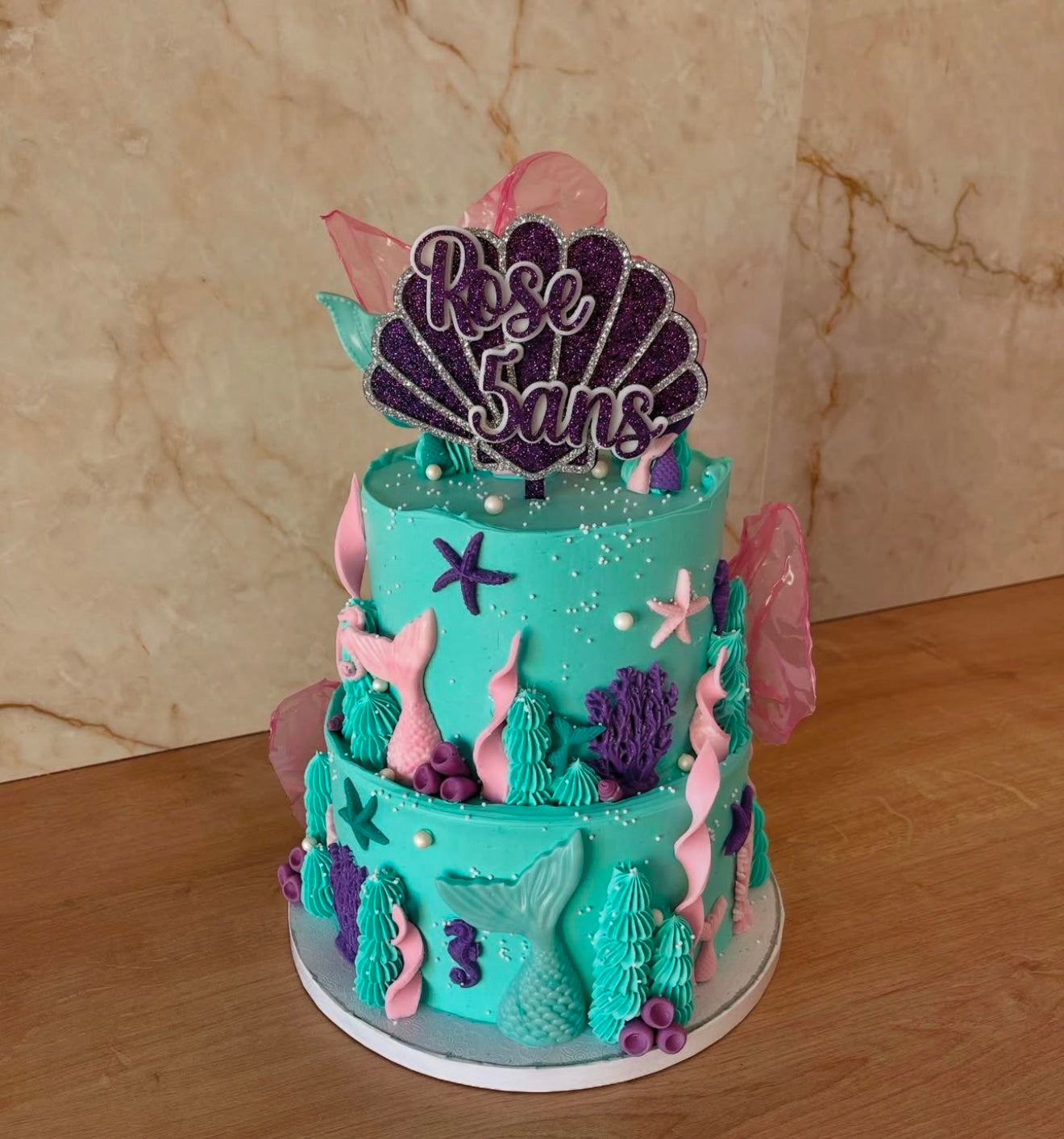 Cake Topper Sirène
