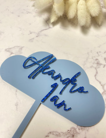Cake Topper nuage