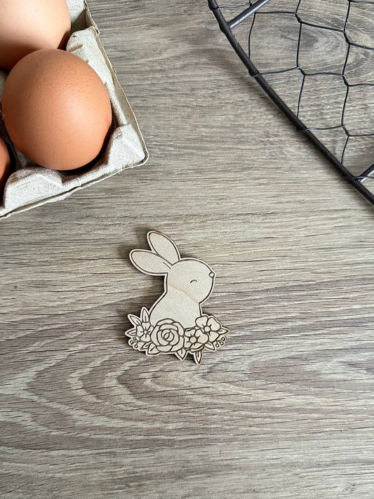 Pâques - Lapin & Fleurs 2
