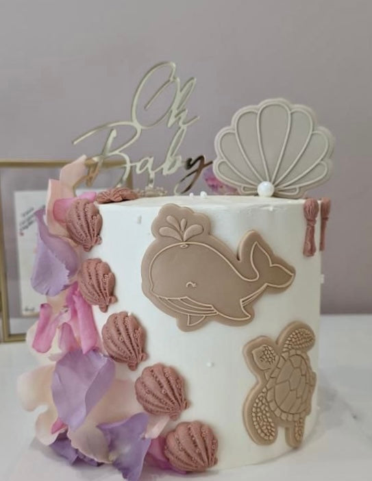 Cake Topper Oh Baby