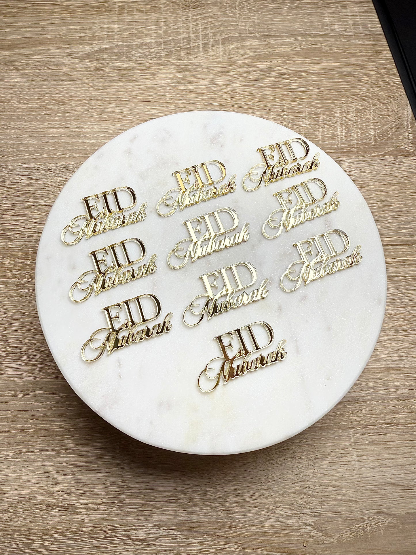 Toppers EID Mubarak - choisir format