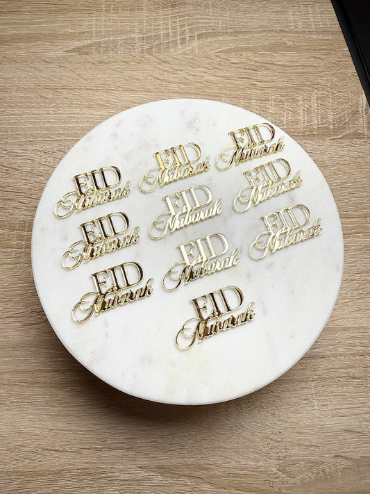 Toppers EID Mubarak - choisir format