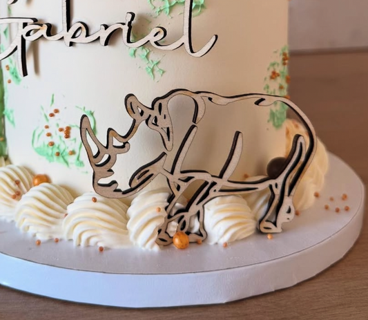 Face Topper bois rhinocéros