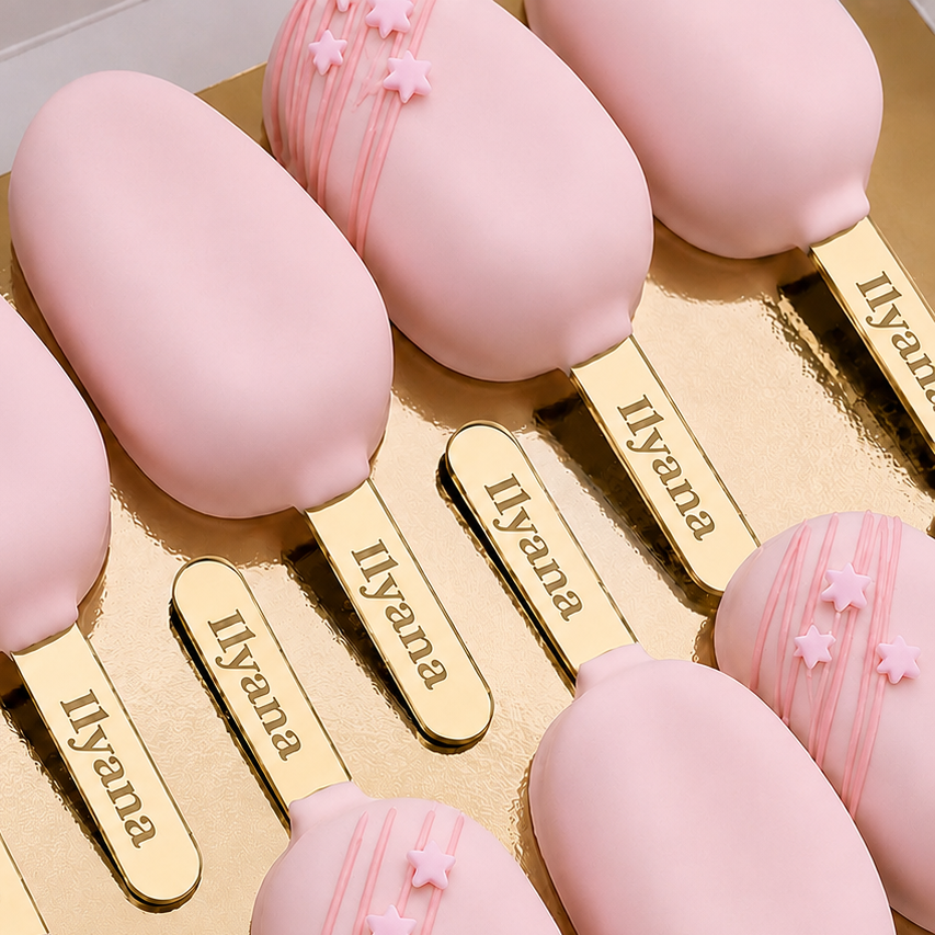 Bâtonnet Magnum Cake Personnalisé Lot 10