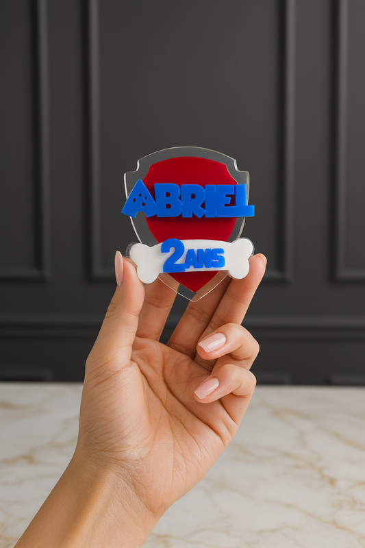 Face Topper Bouclier chien