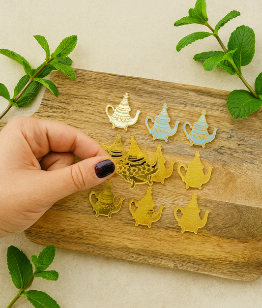 Étiquettes Théiere LOT 10