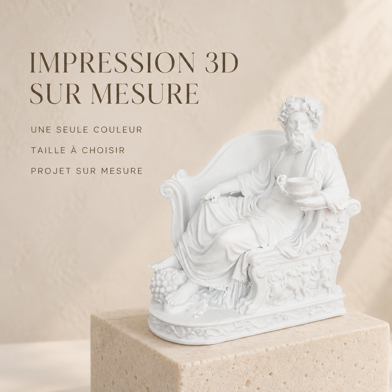 Impression 3D sur mesure – Figurine décorative