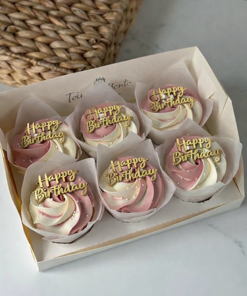 10 Cupcake Toppers - To personalize.