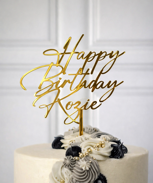 Tortenaufsatz - Mehrere Wörter