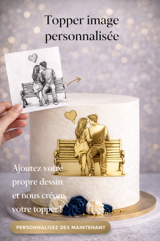 Tortenaufsatz – individuelles Bild