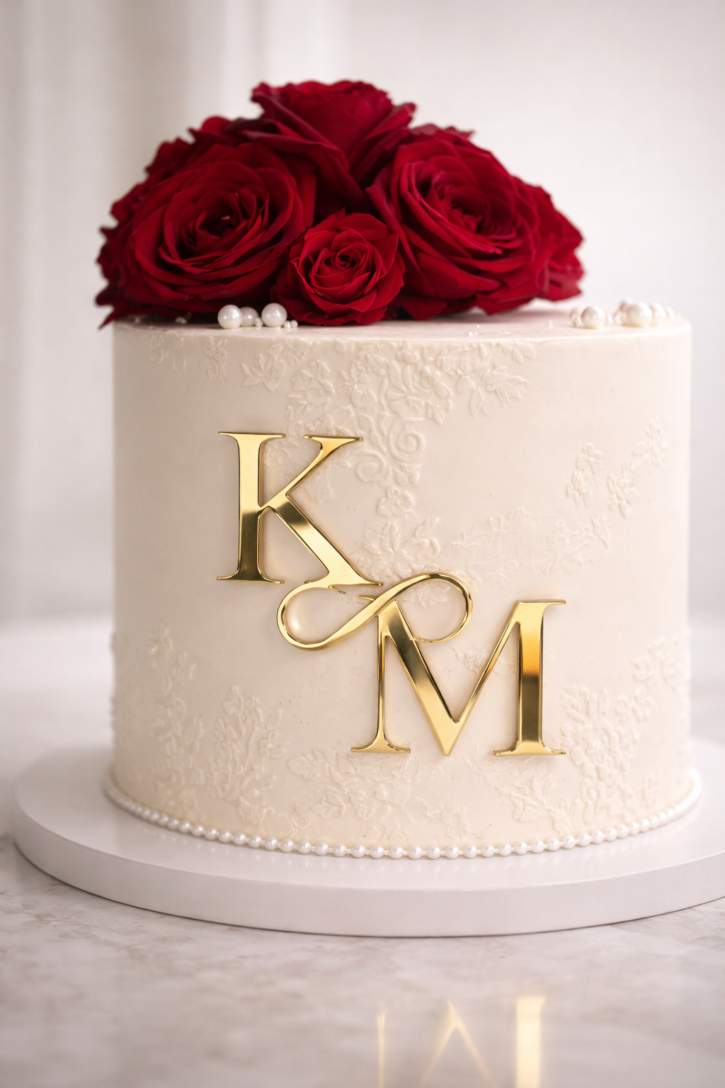 Face ou Cake Topper - INITIALES MARIAGE Infini ♾️