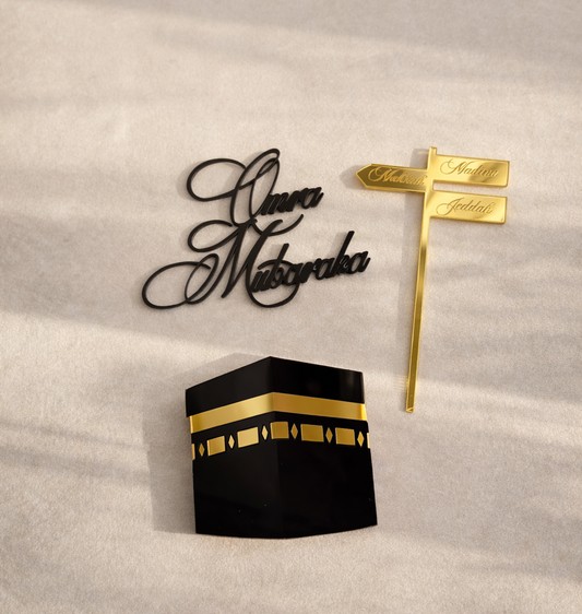 Lot Toppers - Omra MUBARAK ou HAJJ