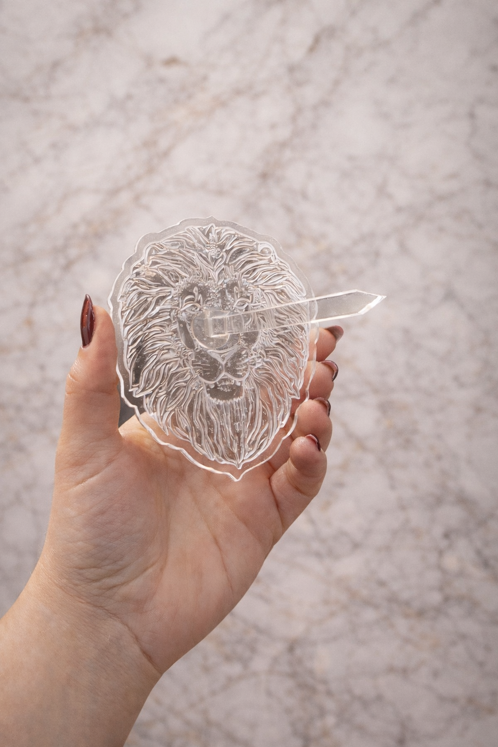 ✨ Pic horizontal avec adhésif – maintien & stabilité