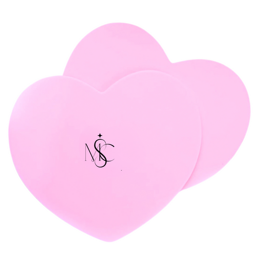 Lot de deux Disques à Ganache - COEUR - Plusieurs tailles - St Valentin