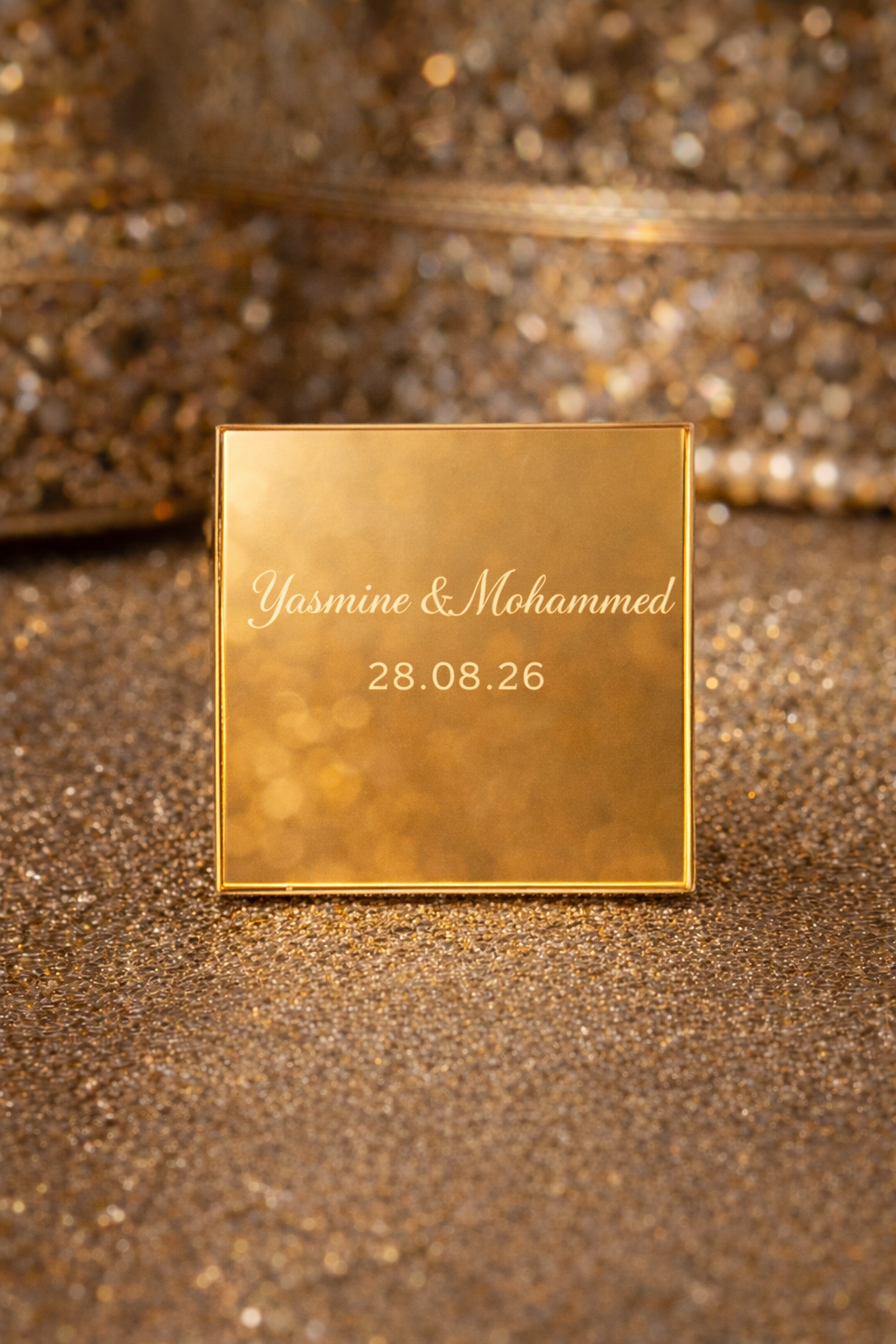 Lot 10 Étiquettes personnalisées - Carré