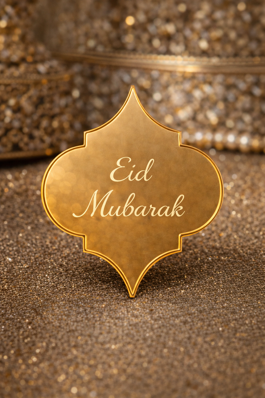 Lot 10 Étiquettes personnalisées - Forme arabesque