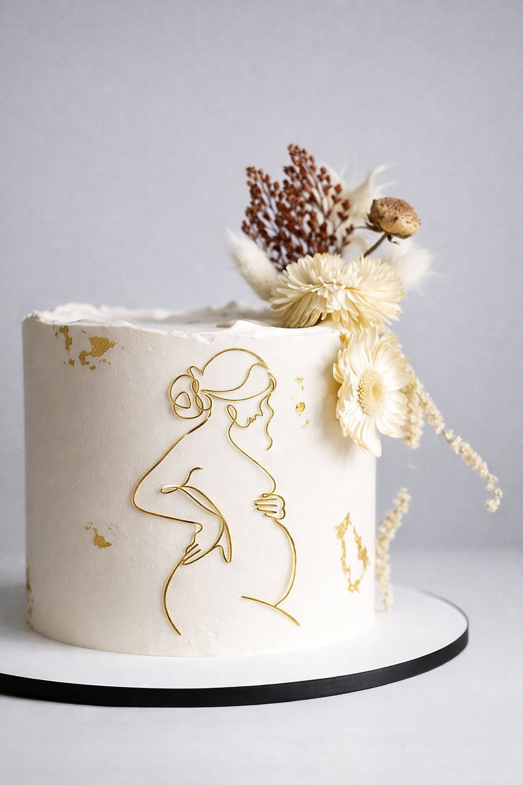 Topper Cake - Femme Enceinte