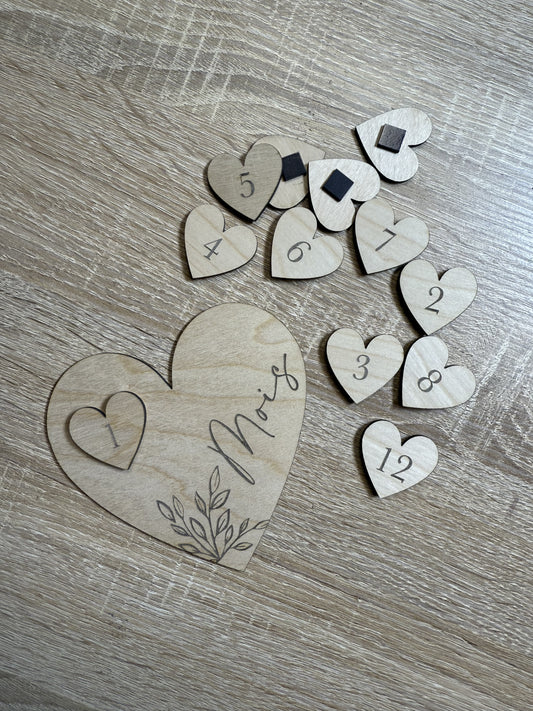 Carte étape - MY HEART